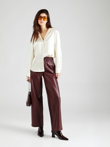 modström Loose fit Pants 'Huxley' in Brown