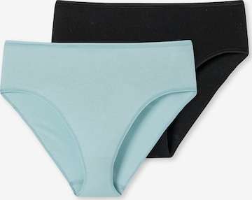 SCHIESSER Panty ' 95/5 Organic Cotton ' in Blue: front