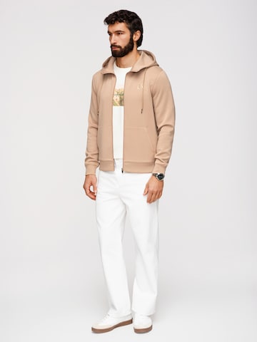 Ombre Sweatshirt i beige