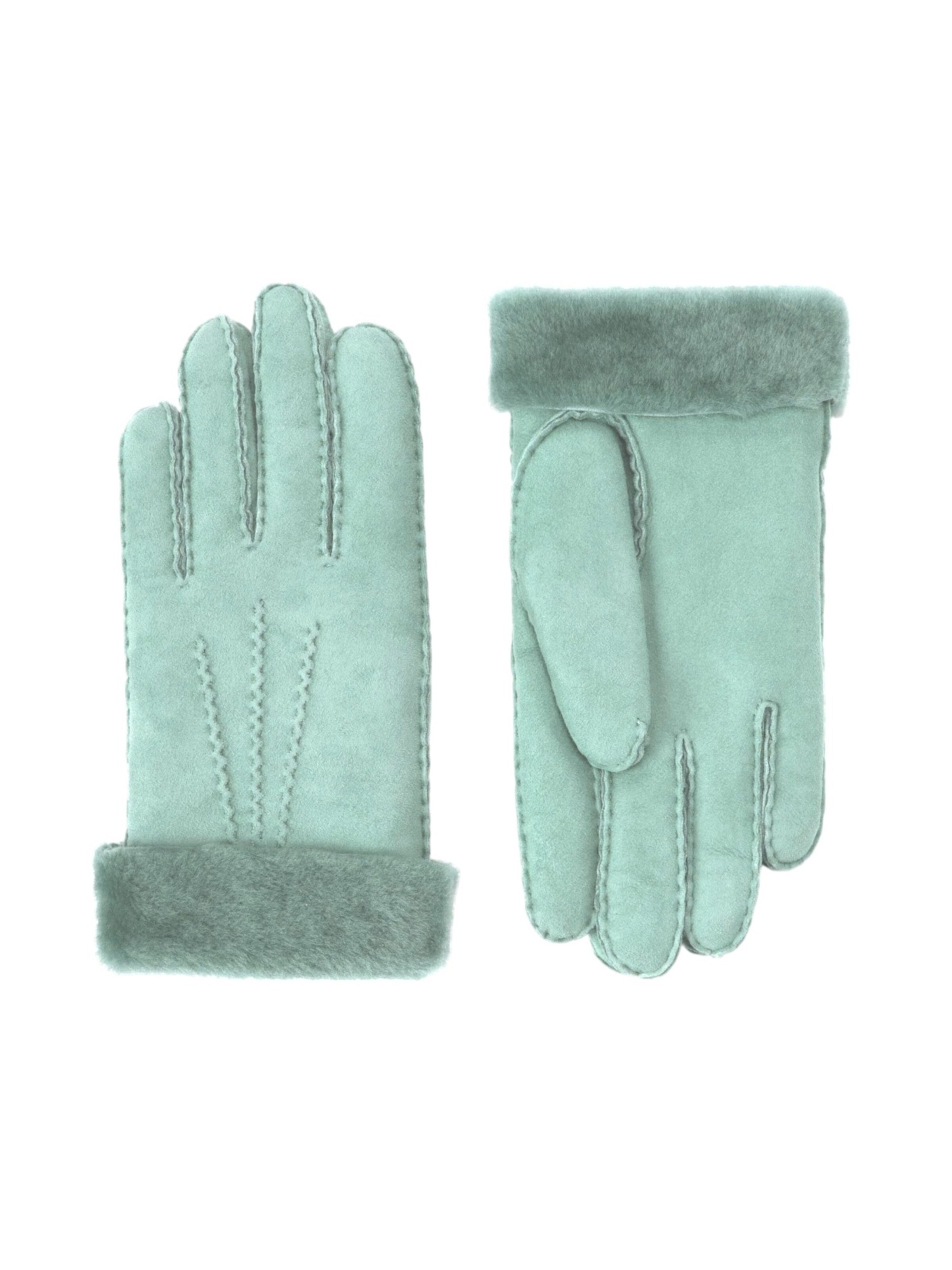 KESSLER Full Finger Gloves 'ILVY' in Green