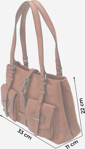 TAMARIS Håndtaske i brun
