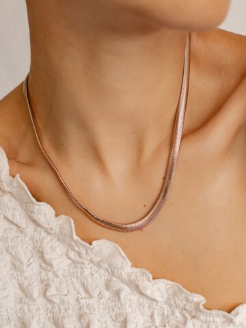 Hey Happiness - Cadena 'Serpentine' en oro