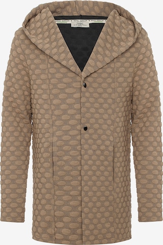 Redbridge Between-Seasons Coat 'Bromwich' in Brown: front