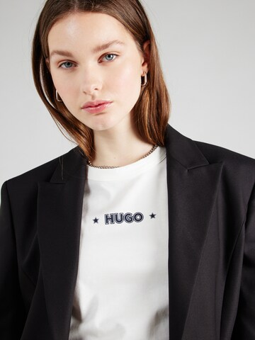 T-shirt 'Damacia 1' HUGO en blanc