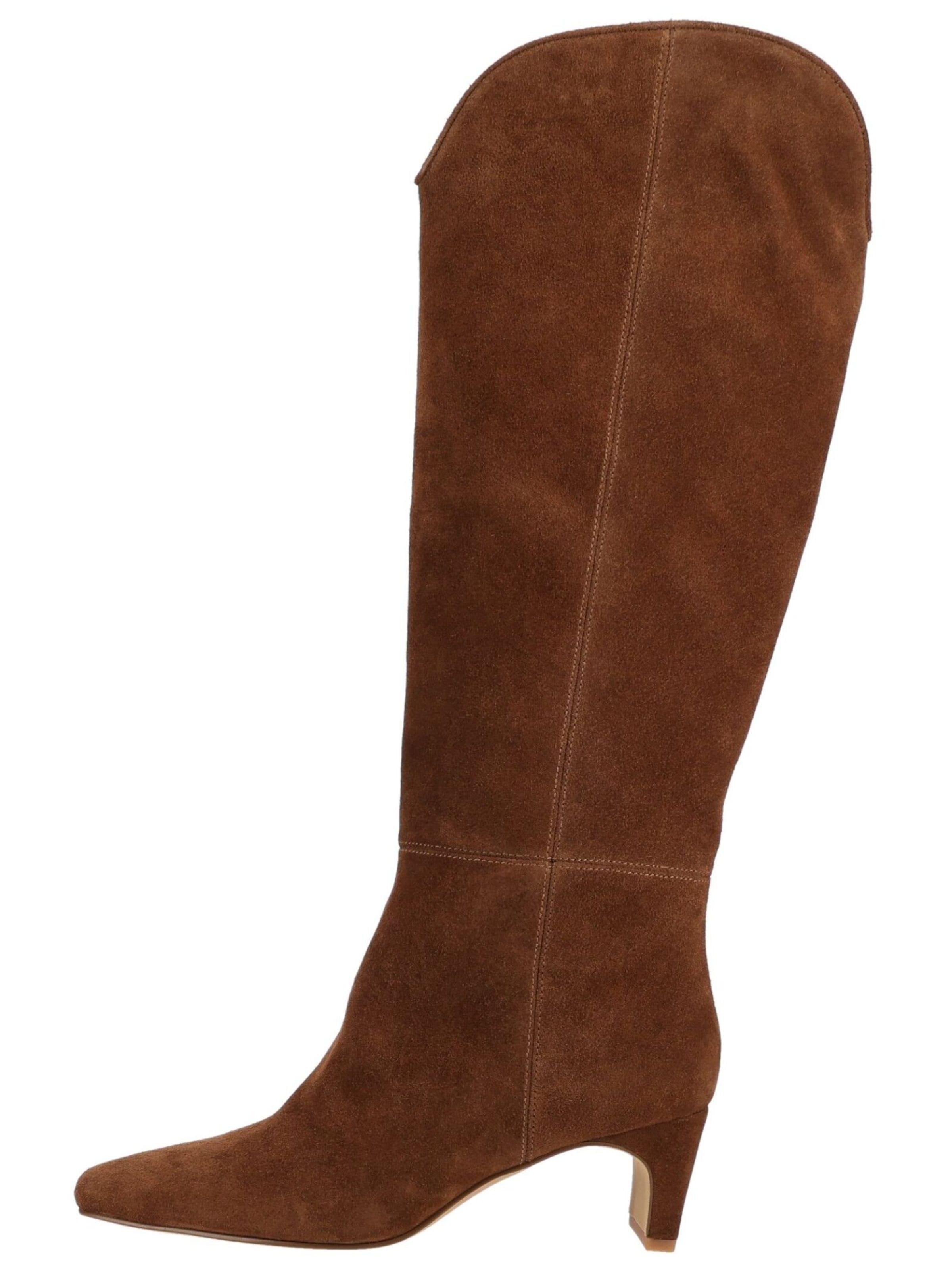 Bottes Dolce Vita en marron : sur le côté