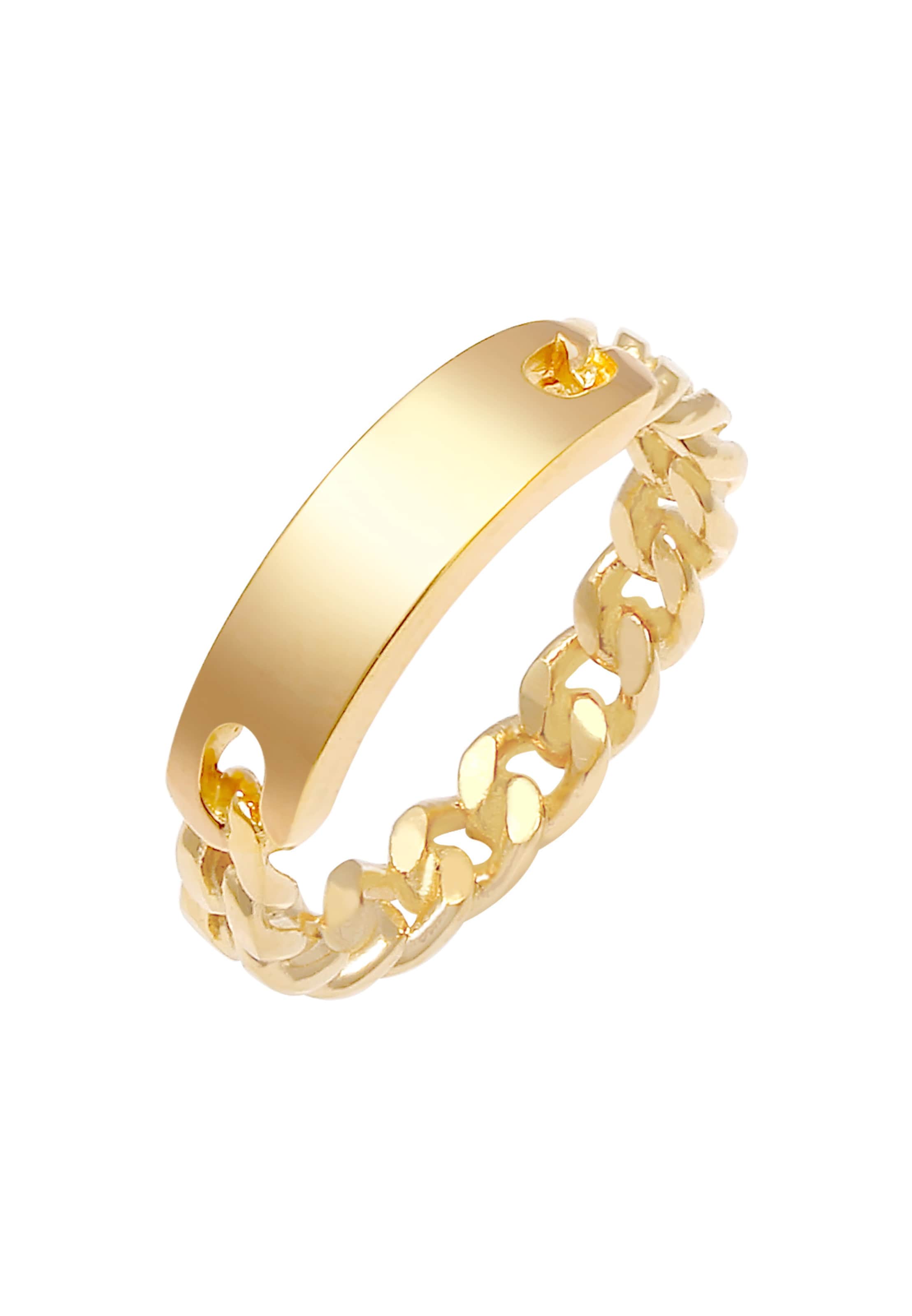 ELLI Ring in Gold: front