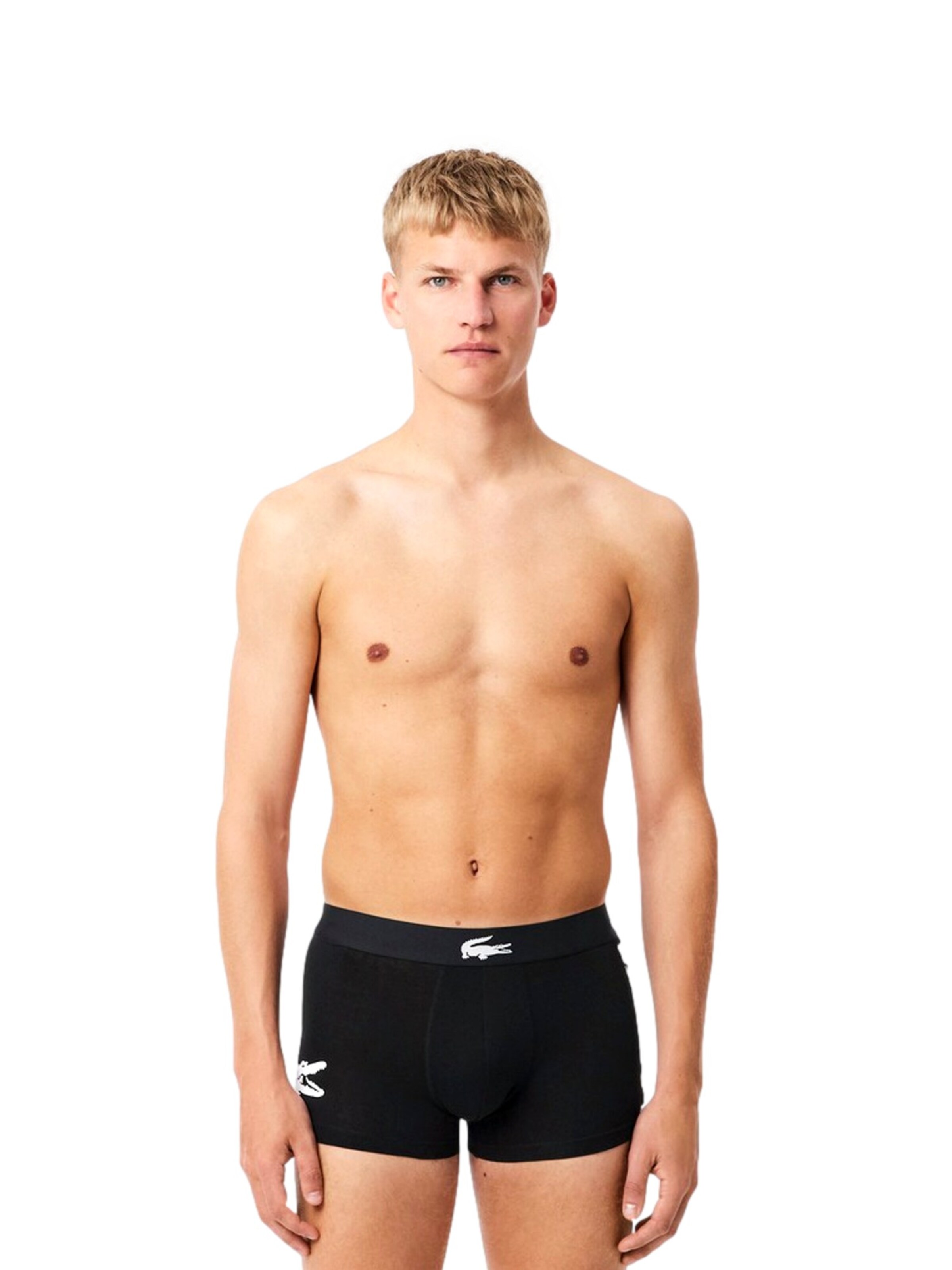 LACOSTE Boxershorts in Zwart: voorkant