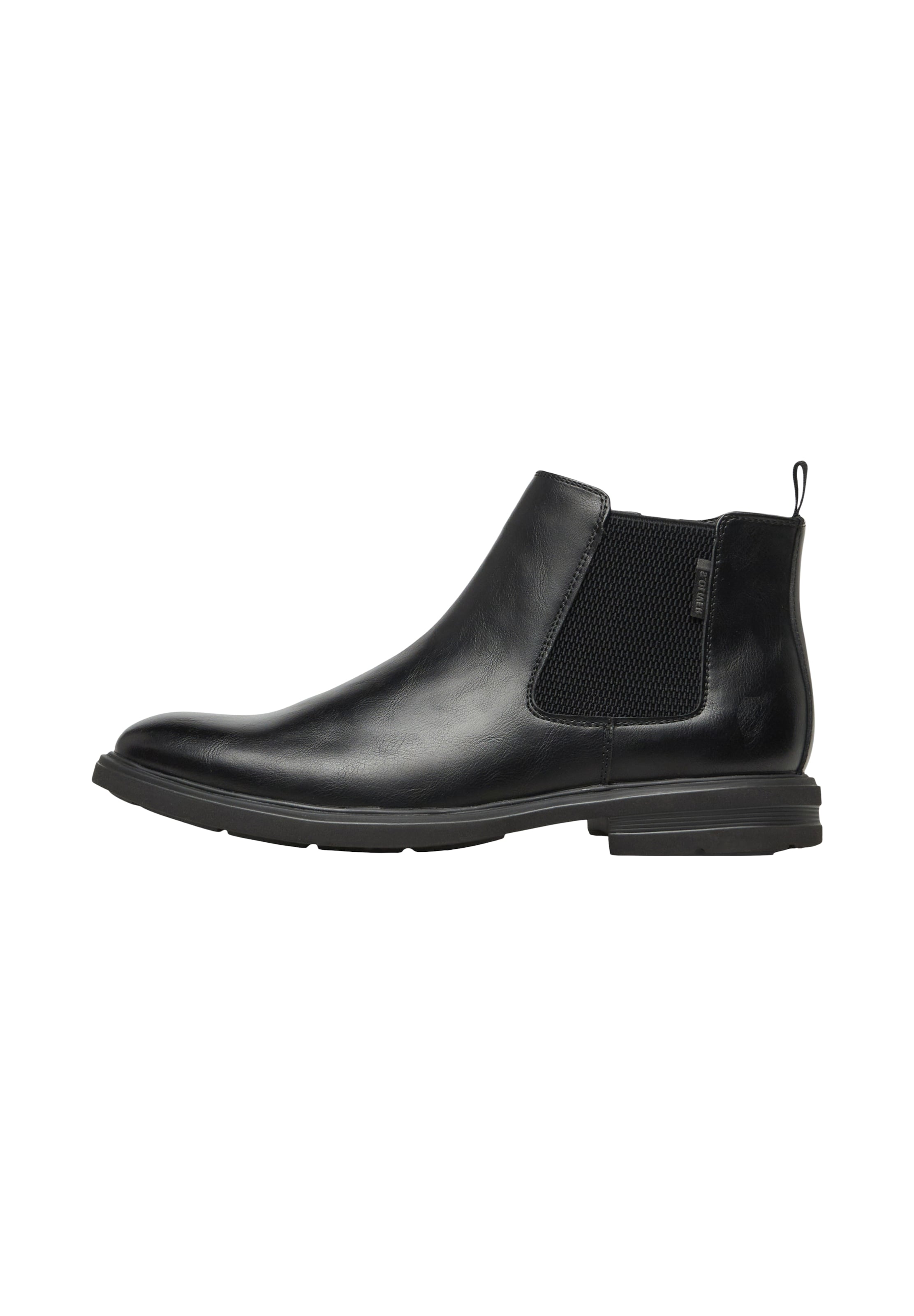s.Oliver Chelsea Boots i sort: forside