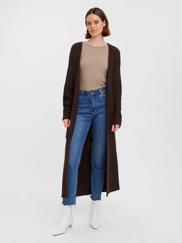 Cardigan 'NONAME' VERO MODA en marron