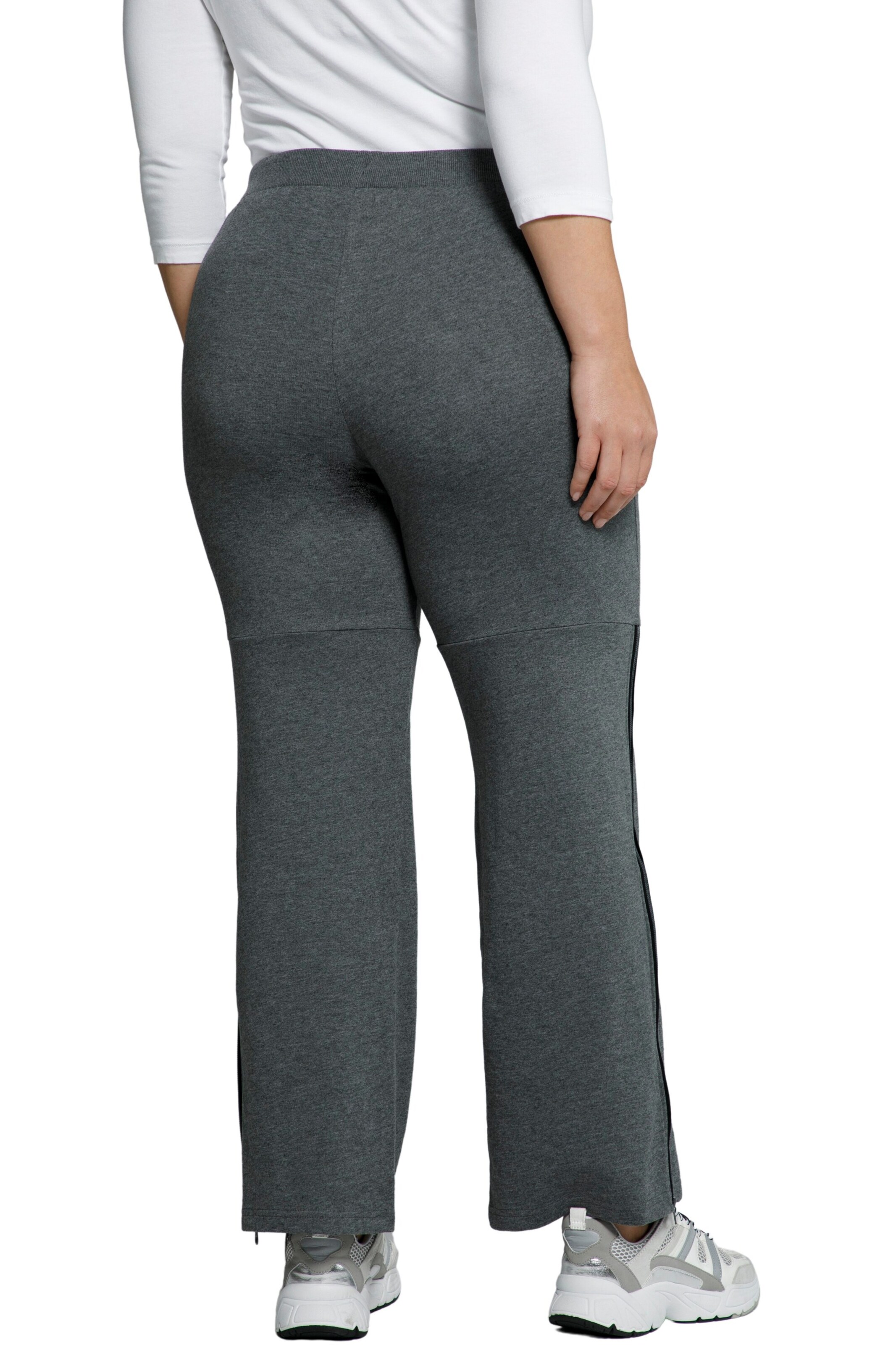 Frauen Große Größen Ulla Popken Hose in Grau - TP62821 Frauen Große Größen Ulla Popken Hose in Grau - TP62821
