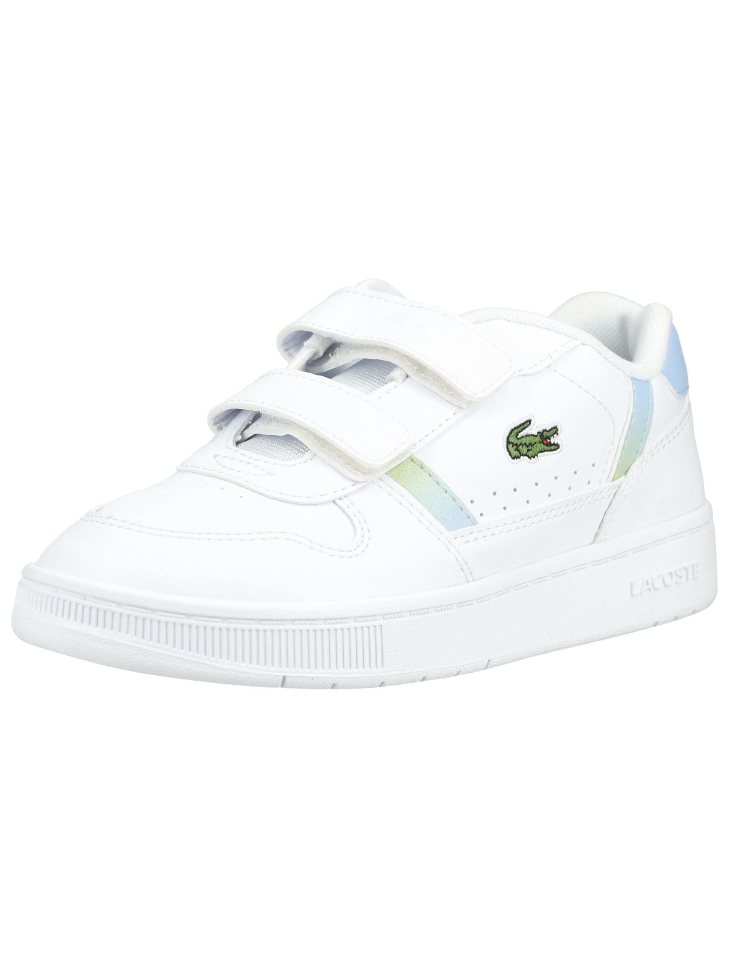 Baskets LACOSTE en blanc : devant