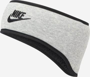 NIKE Athletic Headband 'Club Fleece 2.0' in Grey: front