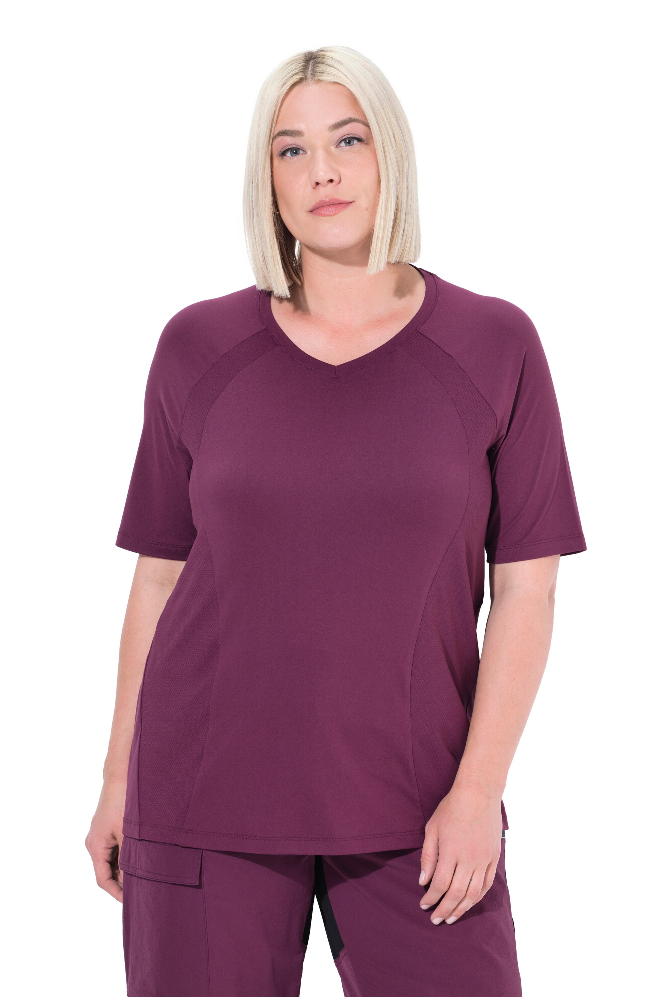 Ulla Popken Performance shirt in Red: front