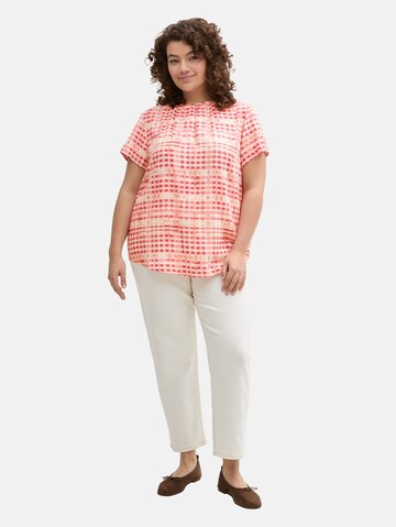 Tom Tailor Women + Blouse in Rood