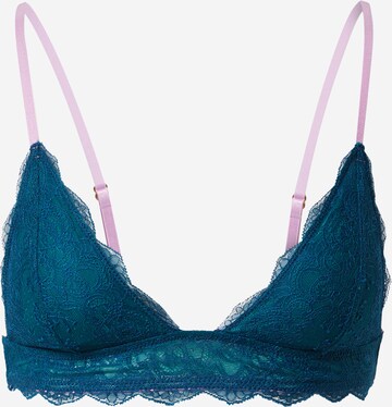 Dora Larsen Triangle Bra in Green: front