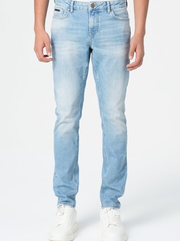 Coupe slim Jean M.O.D MIRACLE OF DENIM en bleu