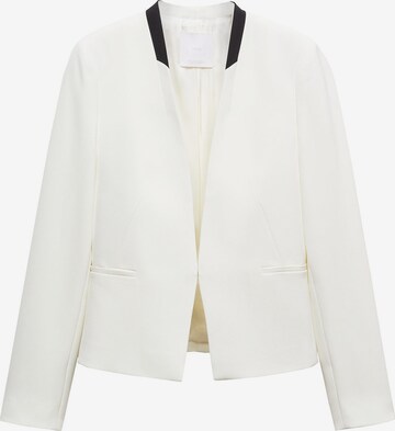 MANGO Blazer 'LELI' in Weiß: predná strana