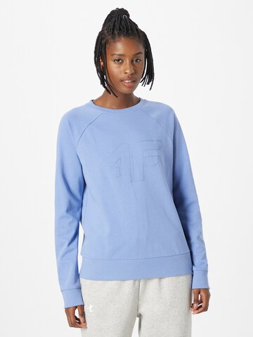 4F Sports sweatshirt in Blue: front