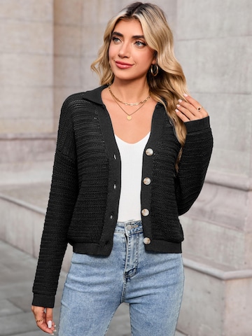 Yesfashion Knit cardigan in Black
