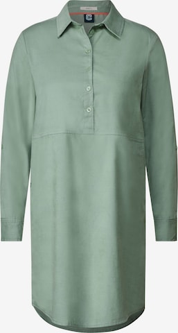 CECIL Платье-рубашка в Зеленый: спереди