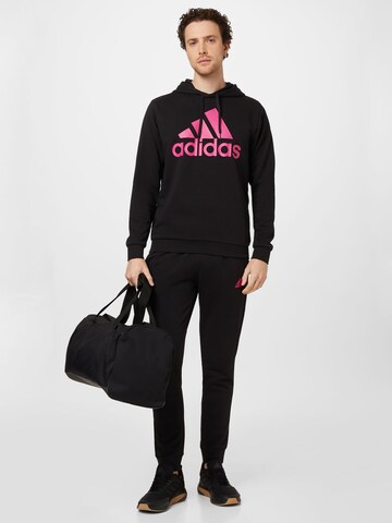 juoda ADIDAS SPORTSWEAR Treniruočių kostiumas