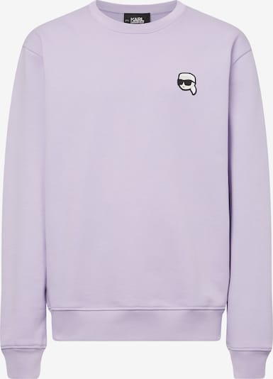 Karl Lagerfeld Sweatshirt ' Ikonik 2.0 Mini ' in Lavender / Black / White, Item view