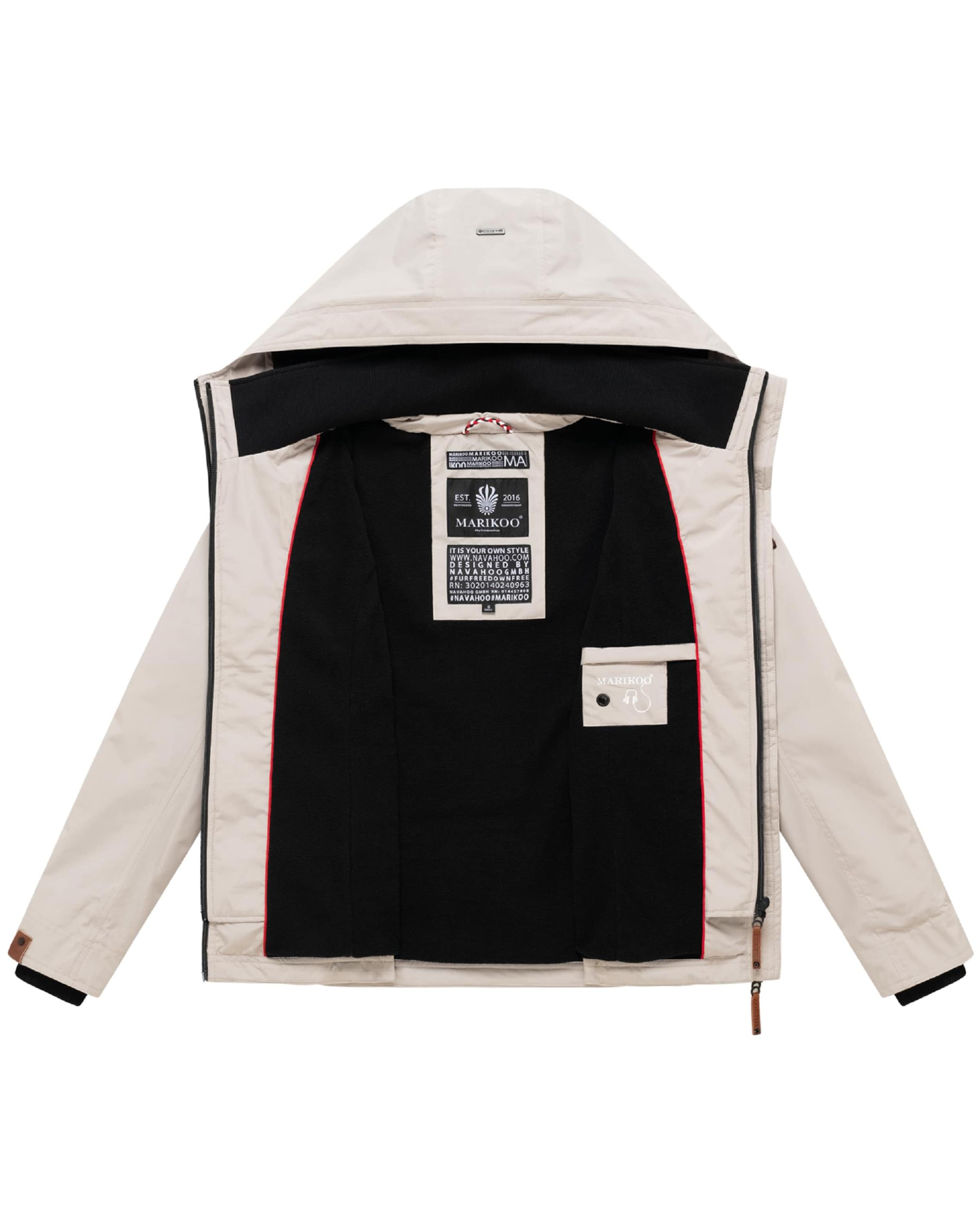 Giacca funzionale 'Erdbeere' di MARIKOO in beige