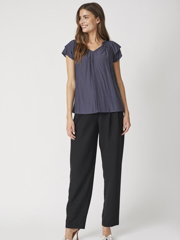 Chemisier 'Sunrise' co'couture en bleu