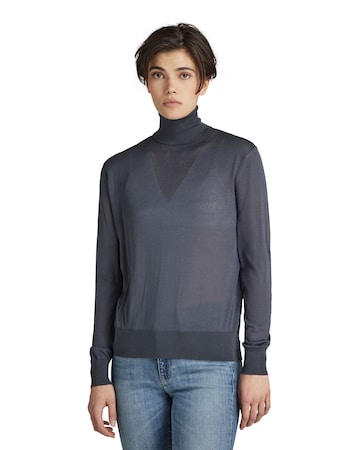 Pull-over G-Star RAW en bleu : devant