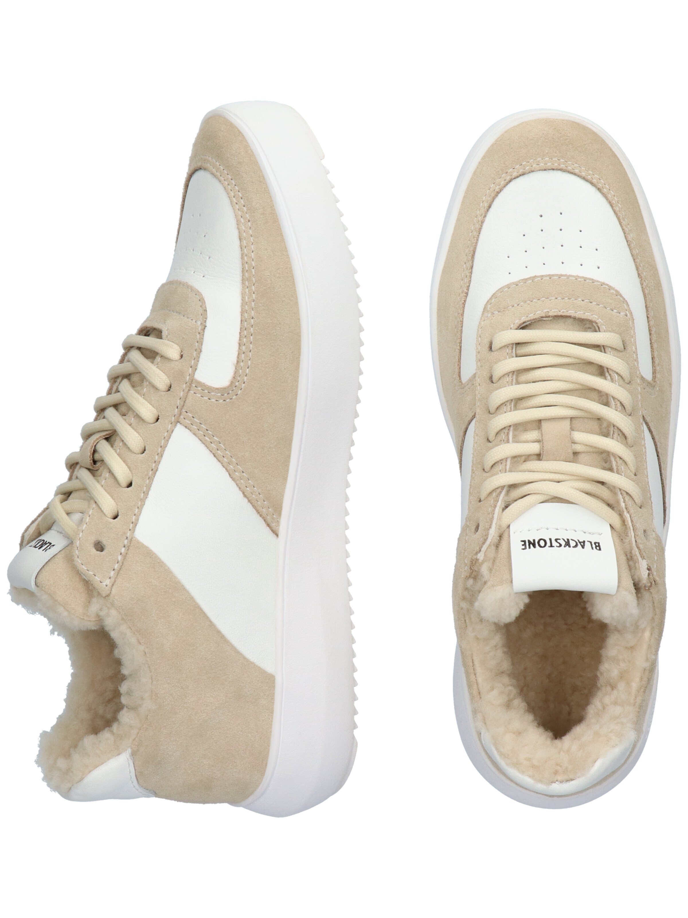 BLACKSTONE Sneakers laag 'HITTY' in Beige