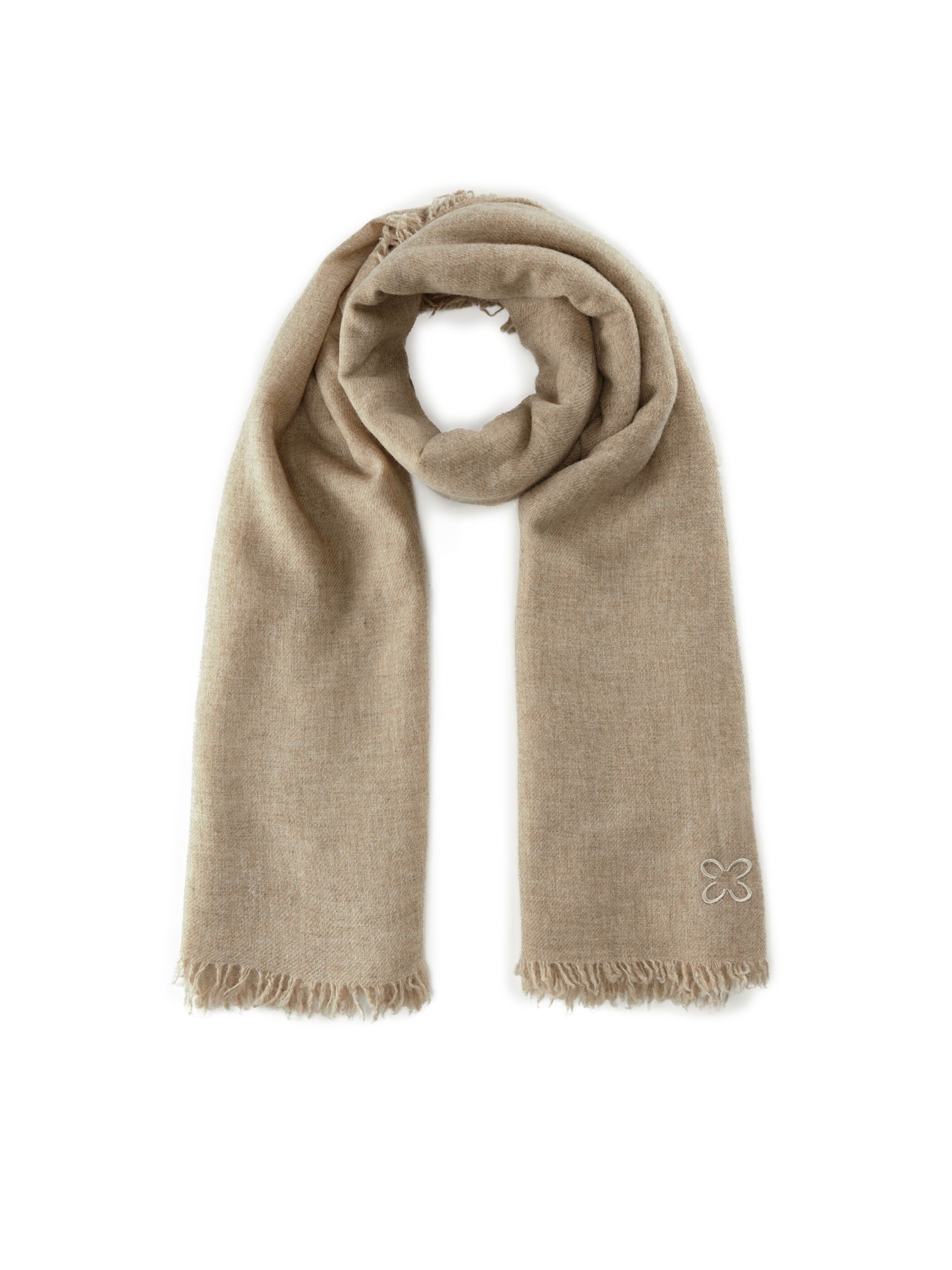 Écharpe CODELLO en beige : devant