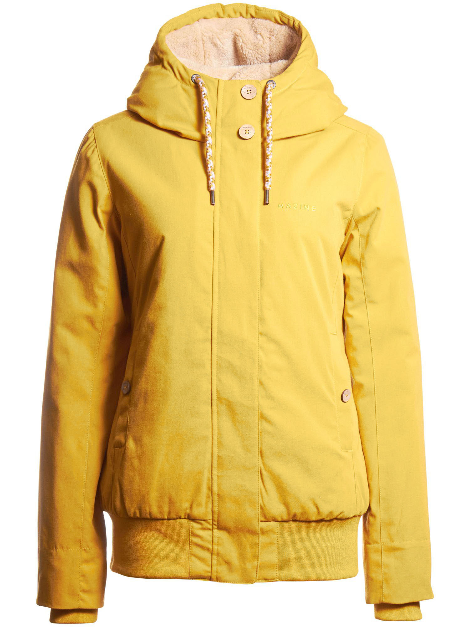 mazine Kurtka zimowa Chelsey Jacket w kolorze Żółtym 