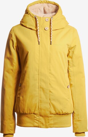 mazine Winter Jacket ' Chelsey Jacket ' in Yellow: front