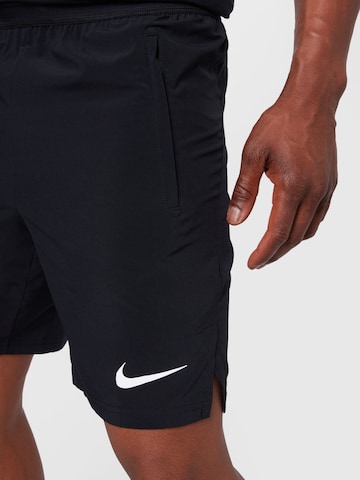 NIKE Normální Sportovní kalhoty – černá