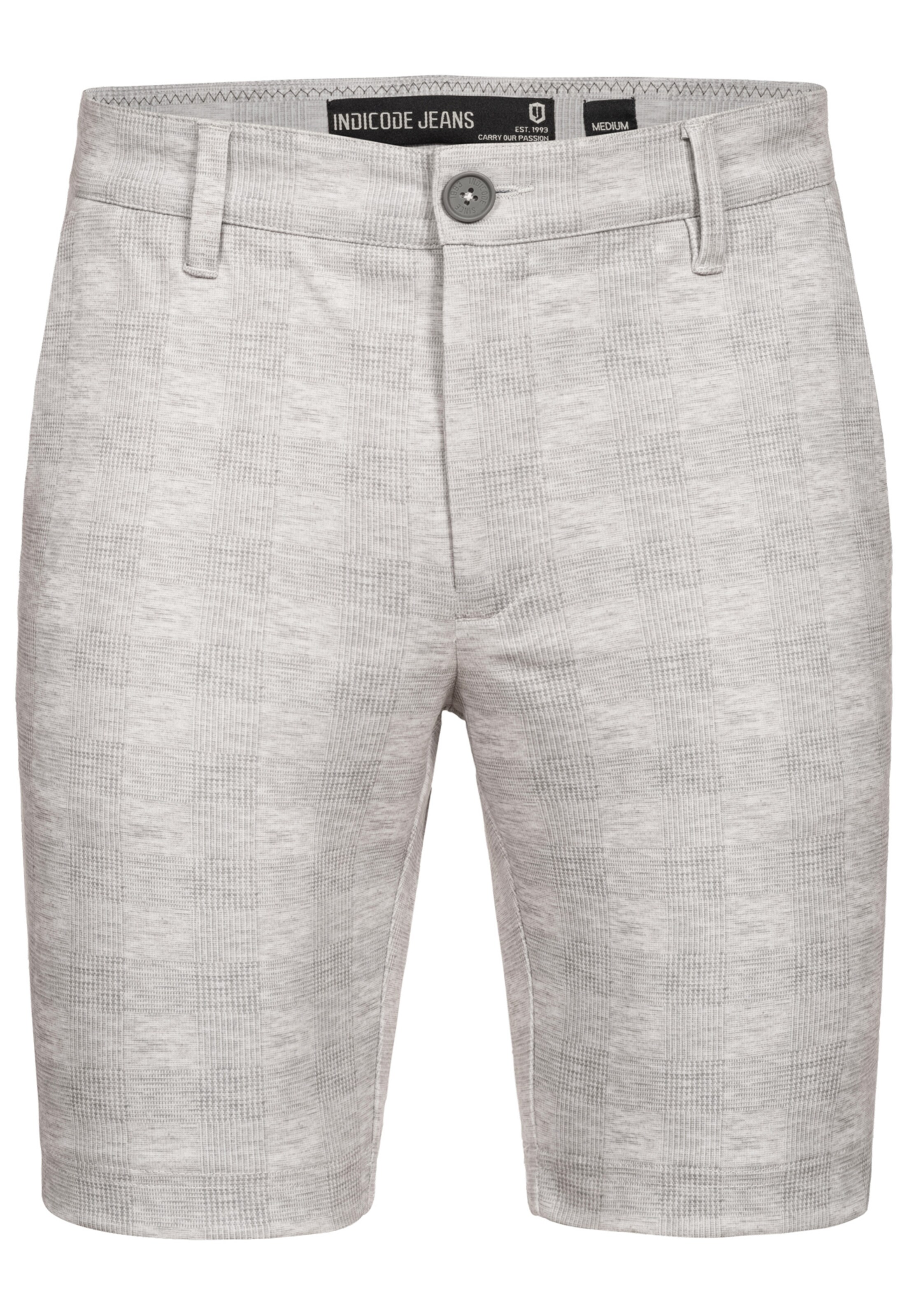 INDICODE JEANS Pants 'Aalborg' in Grey: front