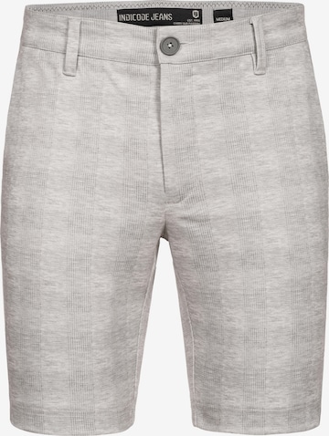 Pantalon 'Aalborg' INDICODE JEANS en gris : devant