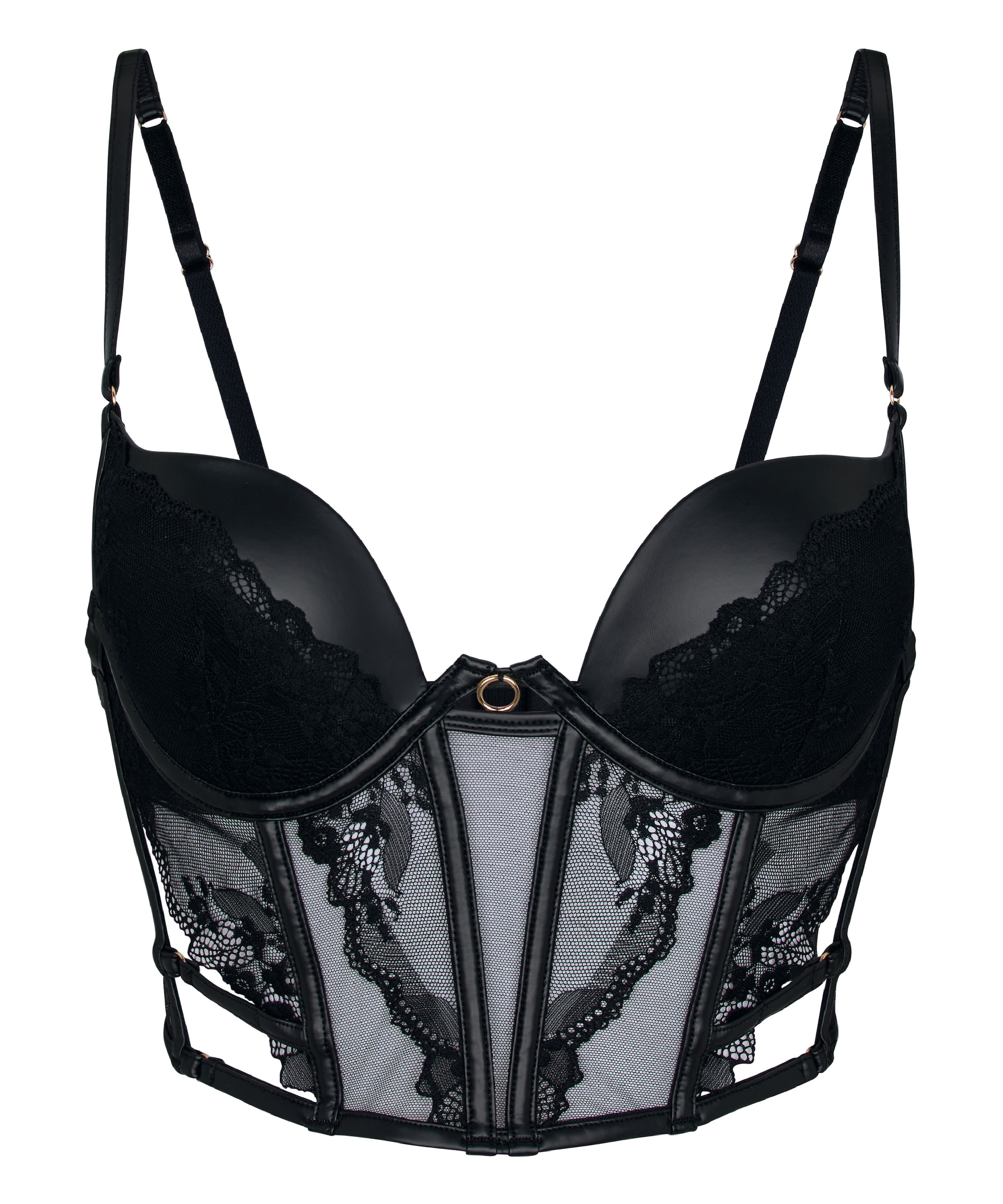 Hunkemöller BH 'Ilenia' in schwarz, Produktansicht