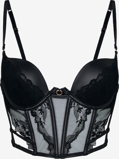75/B dydžio Liemenėlė 'Ilenia' iš Hunkemöller, spalva – juoda, Prekių apžvalga