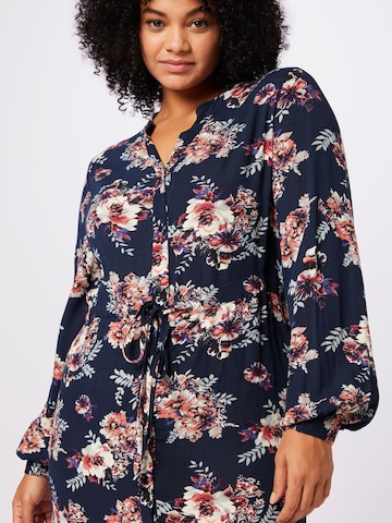 ABOUT YOU Curvy - Vestidos camiseiros 'Marion' em azul