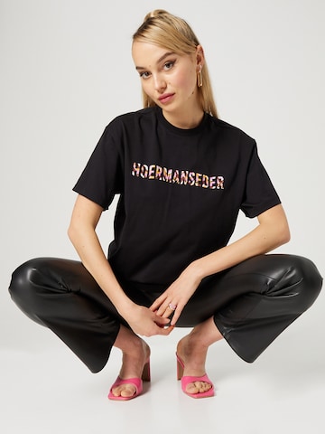 Hoermanseder x About You Shirt 'Suki' in Black