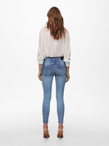 Only Tall Skinny Jeans 'Bobby Life' in Blauw