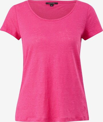 COMMA Shirt in Roze: voorkant