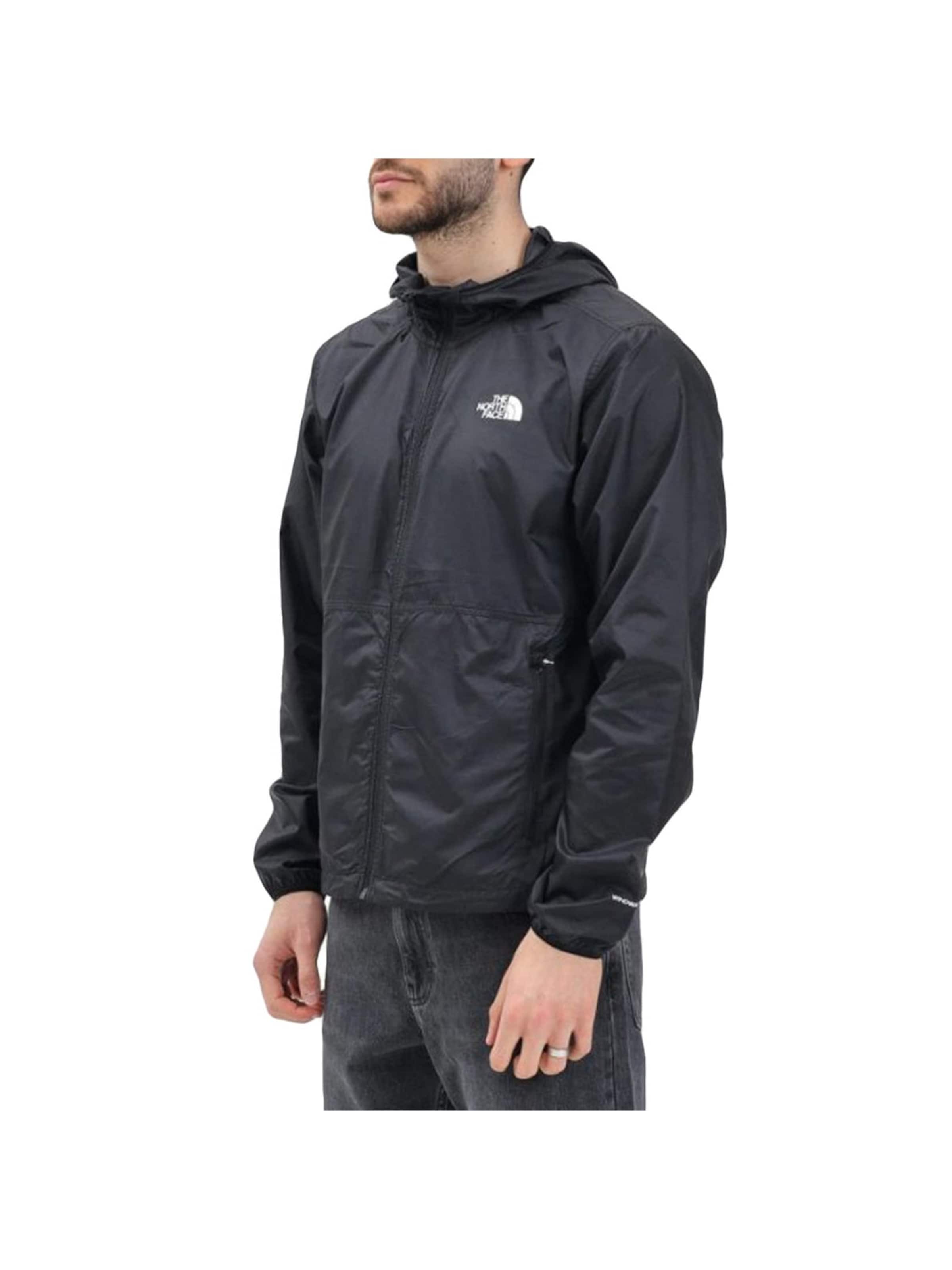 THE NORTH FACE Kurtka przejściowa 'M TNF CYCLONE WND TNF BLACK' w kolorze czarny: przód