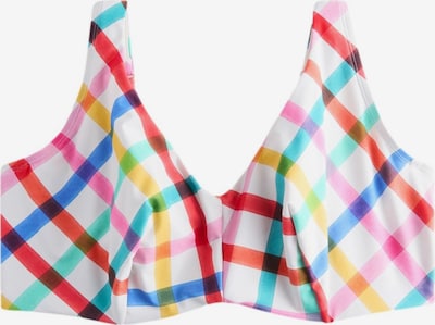 Bikinio viršutinė dalis iš Next, spalva – geltona / rožinė / raudona / balta, Prekių apžvalga