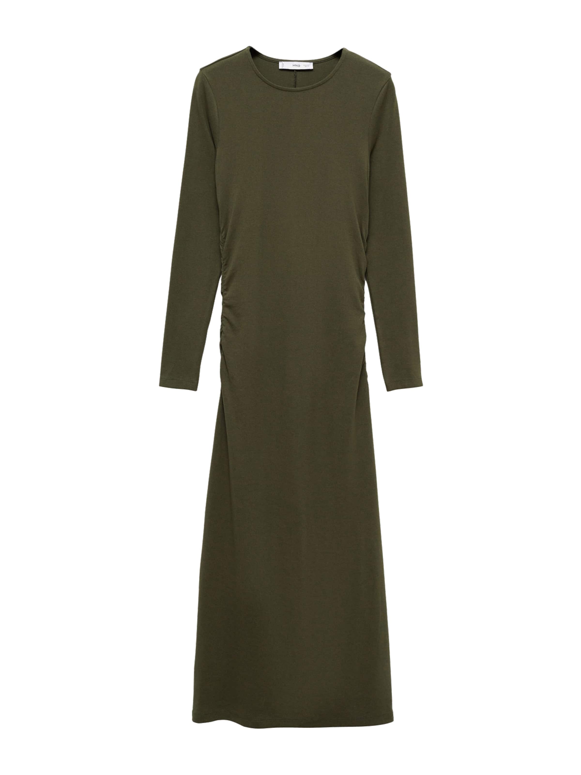 MANGO Sukienka 'BASILA' w kolorze zielony: przód