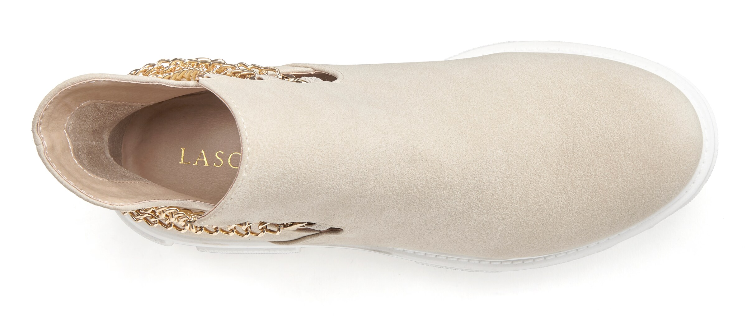 LASCANA Kotníkové boty – béžová