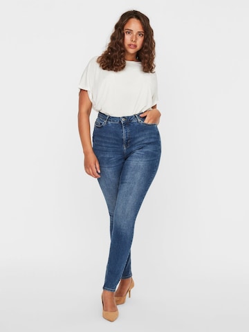 Vero Moda Curve Skinny Jeans 'Lora' i blå