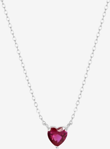 Lucardi Necklace in Silver: front