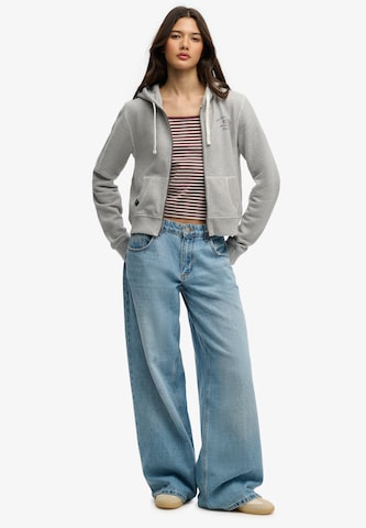 Superdry & Co Sweatvest 'Essentials' in Grijs