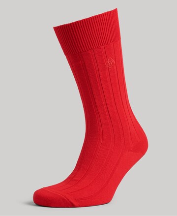 Superdry Socken in Rot: predná strana